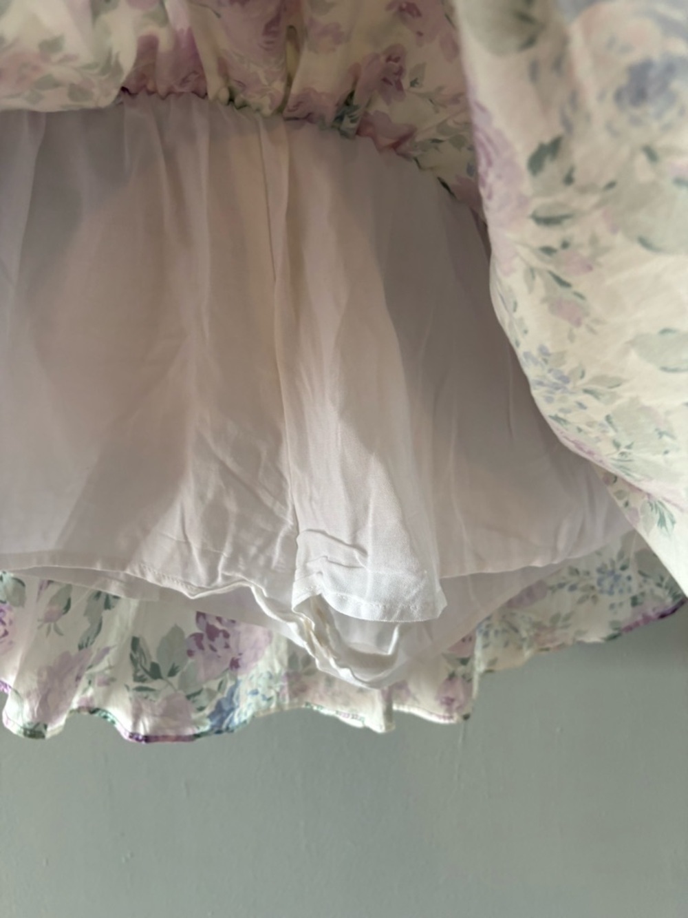 Rays for Days Floral Two-Piece Set in Lavender & White - Picture 8 of 10